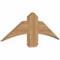 Ekena Millwork Bellingham Timber Gable Bracket, Western Red Cedar, 36"W x 12"H x 1 1/2"D x 5 1/2"F, 8/12 Pitch GBW036X12X0206BEL00SWR - alternate 2